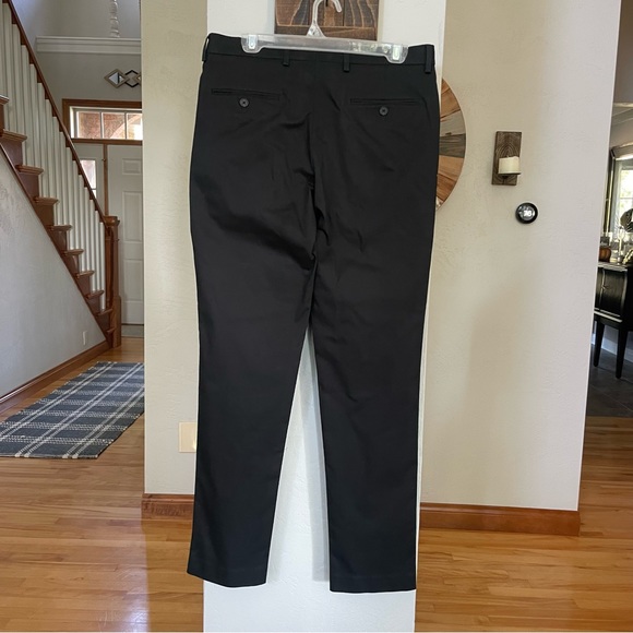 Express Black Slim Stretch Easy Care Dress Pants - Picture 3 of 9